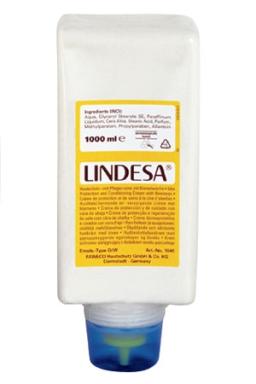 Lindesa® Professional (Typ O/W) | 1 Liter Varioflasche <br>Hautschutz- und Hautpflegecreme mit Bienenwachs<br>(vormals Lindesa)