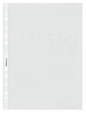 Lochrandhülle, A4, PVC, 100my, klar oben und seitlich offen, glatt