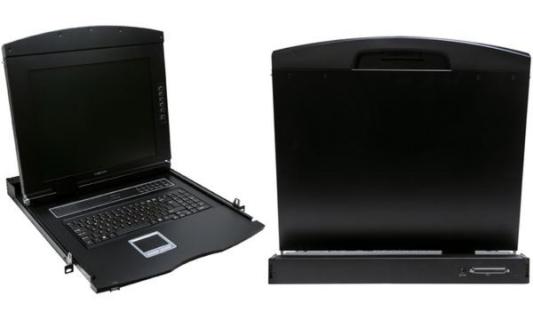 LogiLink 19 LCD KVM Konsole mit 43 ,18 cm (17) TFT-Monitor (11116069)
