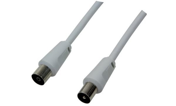 LogiLink Antenna Kabel, male to female 2,5m