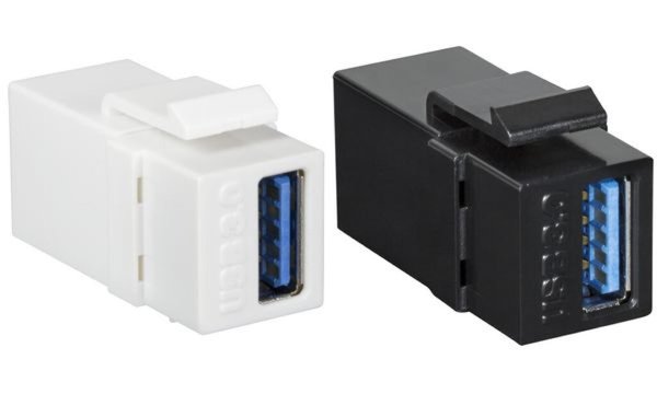 LogiLink Keystone Modular Verbinder USB 3.0, weiß (11116163)