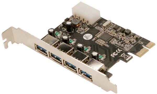 LogiLink PCI Express Schnittstellenkarte USB 3.0 4x