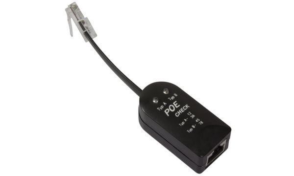 LogiLink PoE Finder, RJ45 Stecker & RJ45 Kupplung, schwarz (11115965)