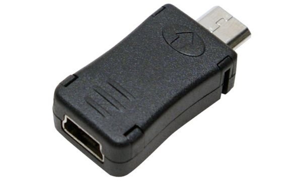 LogiLink USB 2.0 Adapter, Micro USB Stecker - Mini USB (11113587)