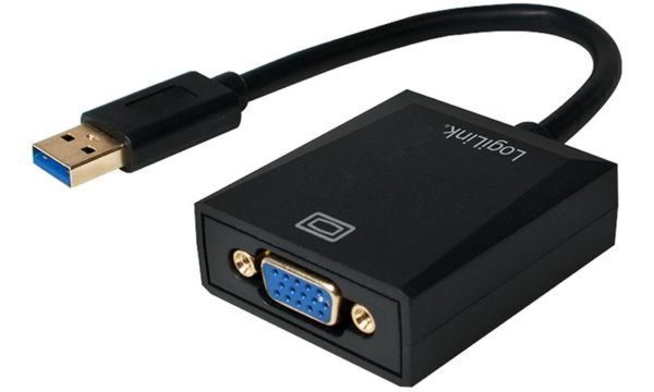 LogiLink USB 3.0 - VGA Grafikadapte r, schwarz (11115570)