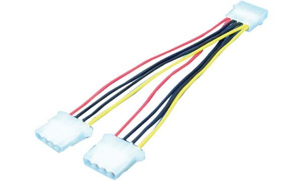 LogiLink Y-Stromversorgungskabel, i ntern, 0,2 m (11113657)