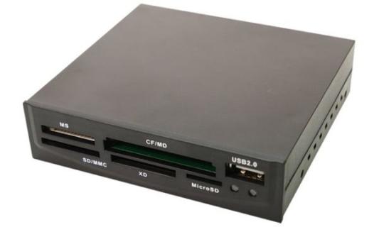 Logilink CardReader USB2 54in1 intern 3,5" USB Front
