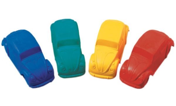 Läufer Kautschuk-Radierer VW-Käfer, farbig sortiert (5050316)