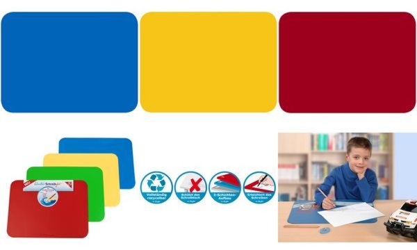 Läufer SchreibGut Schreiblernunterl age, Farbe: sonnengelb (5050217)