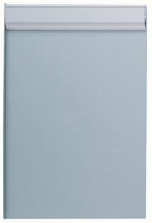 Schreibplatte A4hoch si mit Anschlagkante, Aluminium