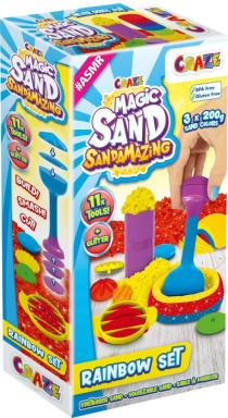 MAGIC SAND - Sandamazing- Rainbow Set, Nr: 32404
