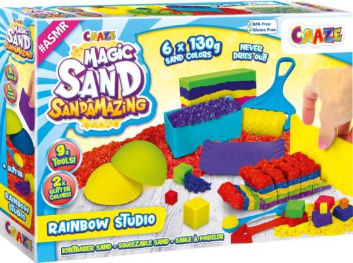 MAGIC SAND - Sandamazing- Rainbow Studio, Nr: 32435