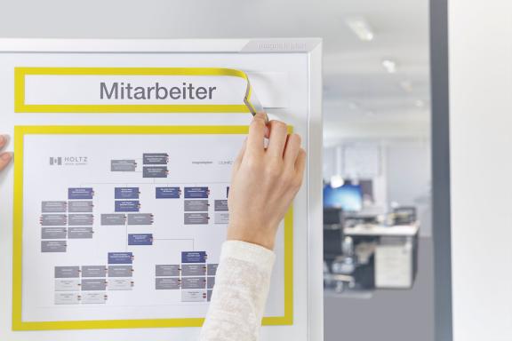 Image MAGNETOPLAN_1131802_Magnetrahmen_Gelb_DIN_img5_4275920.jpg Image