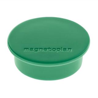 MAGNETOPLAN Discofix Rundmagnet "color", grün mit Vollkern-Ferrit Ausstattung, 