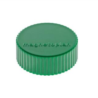 MAGNETOPLAN Discofix Rundmagnet "magnum", grün mit Vollkern-Ferrit Ausstattung,