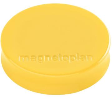 MAGNETOPLAN Ergo-Magnete "Medium", goldgelb mit Vollkern-Ferrit Ausstattung, er