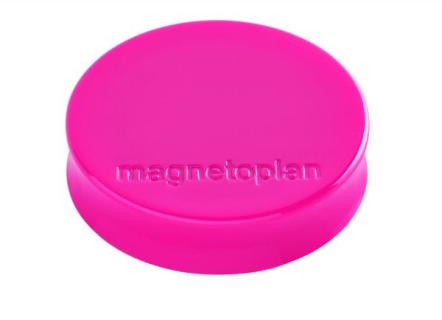 MAGNETOPLAN Magnet Ergo Medium 1664018 30mm pink 10 Stück/Pack. (1664018)