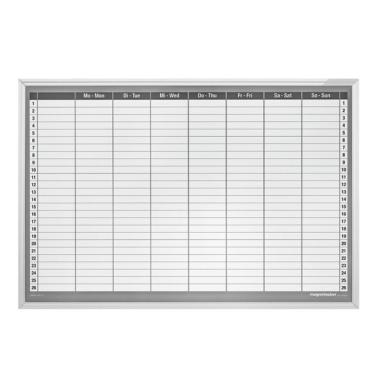 MAGNETOPLAN Wochenplaner CC (B)925 x (H)625 mm - für den Markt: D - L - A - CH 