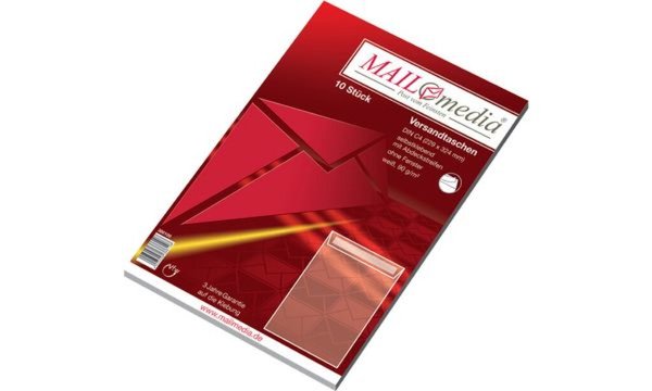MAILmedia Versandtasche Offset weiß , C4, ohne Fenster (8710827)