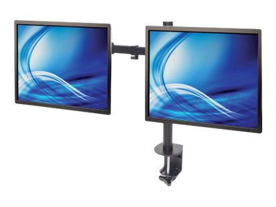 MANHATTAN Tischhalterung mit Monitorarm fuer zwei Displays von 33,02-81,28cm 13