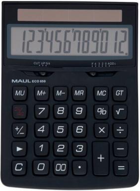 MAUL ECO 850 Tischrechner schwarz