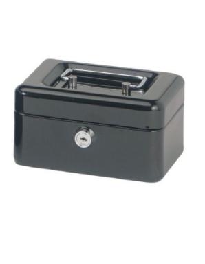MAUL Geldkassette, schwarz, Maße: (B)152 x (T)125 x (H)81 mm (56101-90)