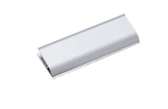 MAUL HEBEL Klemmleiste, aus Aluminium, Länge: 113 mm flache Bauhöhe, Höhe: 13 m