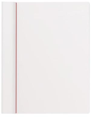 MAUL Klemmplatte aus Kunststoff, Klemmer an der langen Seite A4, weiß (23102-02