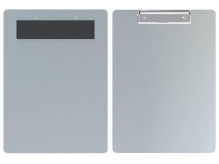 MAUL Schreibplatte, Aluminium, magnetisch, DIN A4 Platte aus eloxiertem Alumini