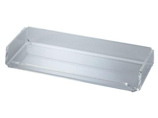 MAUL Stifteschale Acryl, glasklar, Stärke: 4 mm Maße: (B)220 x (T)100 x (H)30 m