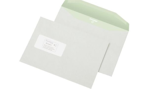 MAYER KUVERT MAILmedia Briefumschlag Envirelope, 114 x 229 mm, weiß - Für den M