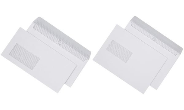 MAYER KUVERT MAILmedia Briefumschläge DIN lang, haftklebend, mit Fenster - für 