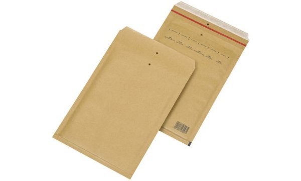MAYER KUVERT MAILmedia Luftpolster-Versandtaschen, Typ I19, braun, 56 g Außenma