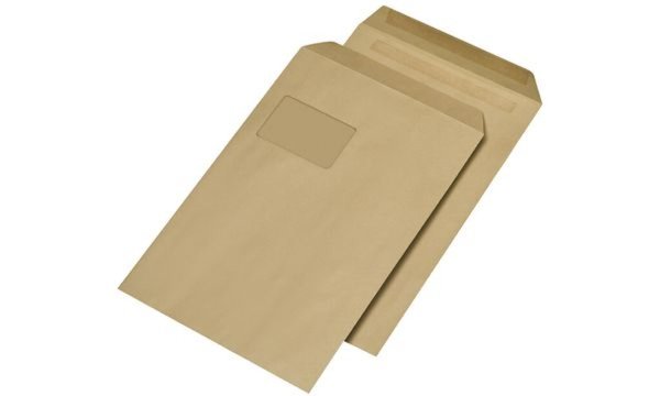 MAYER KUVERT MAILmedia Versandtaschen C4 selbstklebend, mit Fenster - für den M