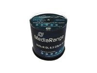 MEDIARANGE DVD+R 8.5GB 100pcs 8x Double Layer (Shrink)