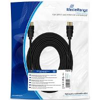 MEDIARANGE HDMI High Speed Ethernet Anschlussk. 10Gibt/s 10m