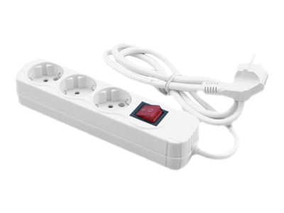 MEDIARANGE MRCS205 - Verlängerungsschnur - 3 Ausgangsstecker - 1,4 m (MRCS205)