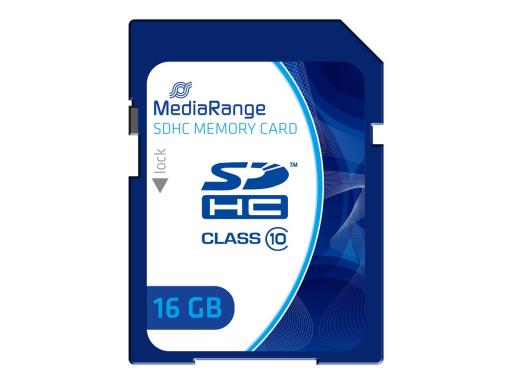 MEDIARANGE SD Card 16GB MediaRange SDHC CL.10