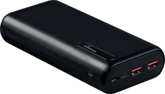 MEDIARANGE Powerbank 20000 mAh 5V USB-C mit Quickcharge