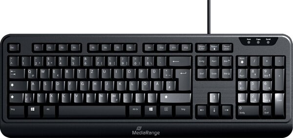 MEDIARANGE Tastatur+Maus USB 2.0 schwarz