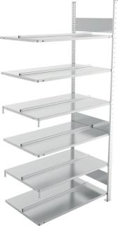 Büroanbauregal 2200 x 1000 x 600 mm S3 Büro Steck Compact