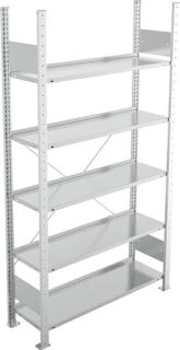 Bürogrundregal 1850 x 1000 x 300 mm S3 Büro Steck Compact