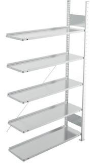 Büroanbauregal 1850 x 1000 x 300 mm S3 Büro Steck Compact