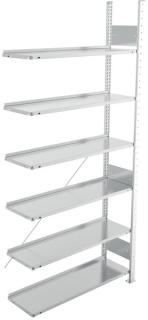 Büroanbauregal 2200 x 1000 x 300 mm S3 Büro Steck Compact