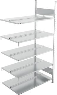 Büroanbauregal 1850 x 1000 x 600 mm S3 Büro Steck Compact