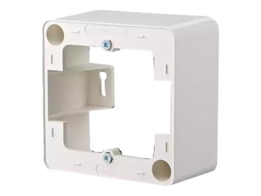 METZ CONNECT GMBH BTR Aufputzrahmen 43x85X85 130829-4302-I reinweiß f. C6A Modu