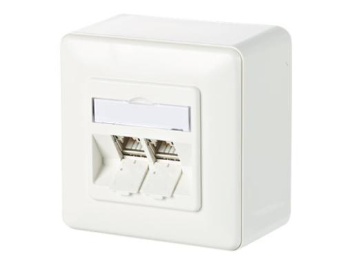 METZ CONNECT GMBH BTR C6A Modul 2 Port 180° 130B11D20002-E Ap rw RAL9010 Class 