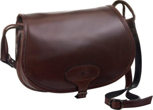 MIKA Damentasche BONNY, aus Sattelleder, braun