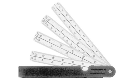 MINERVA Maßstab Architekt, faltbar, aus Kunststoff (86000012)