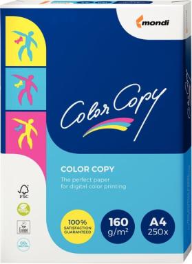 MONDI Color Copy Millbrand A 4, 160 g 250 Blatt, hochweiß, satiniert